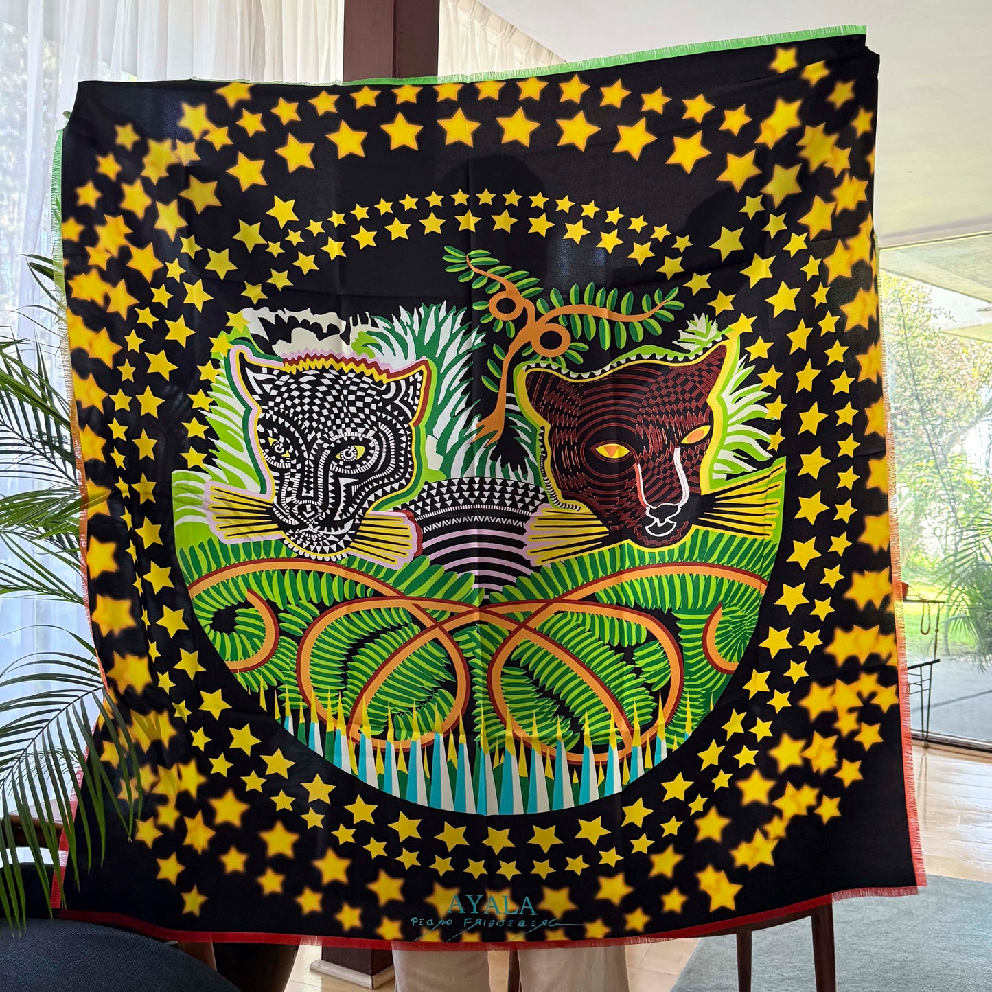 JAGUARES II (homenaje a Diana Friedeberg) 140x140